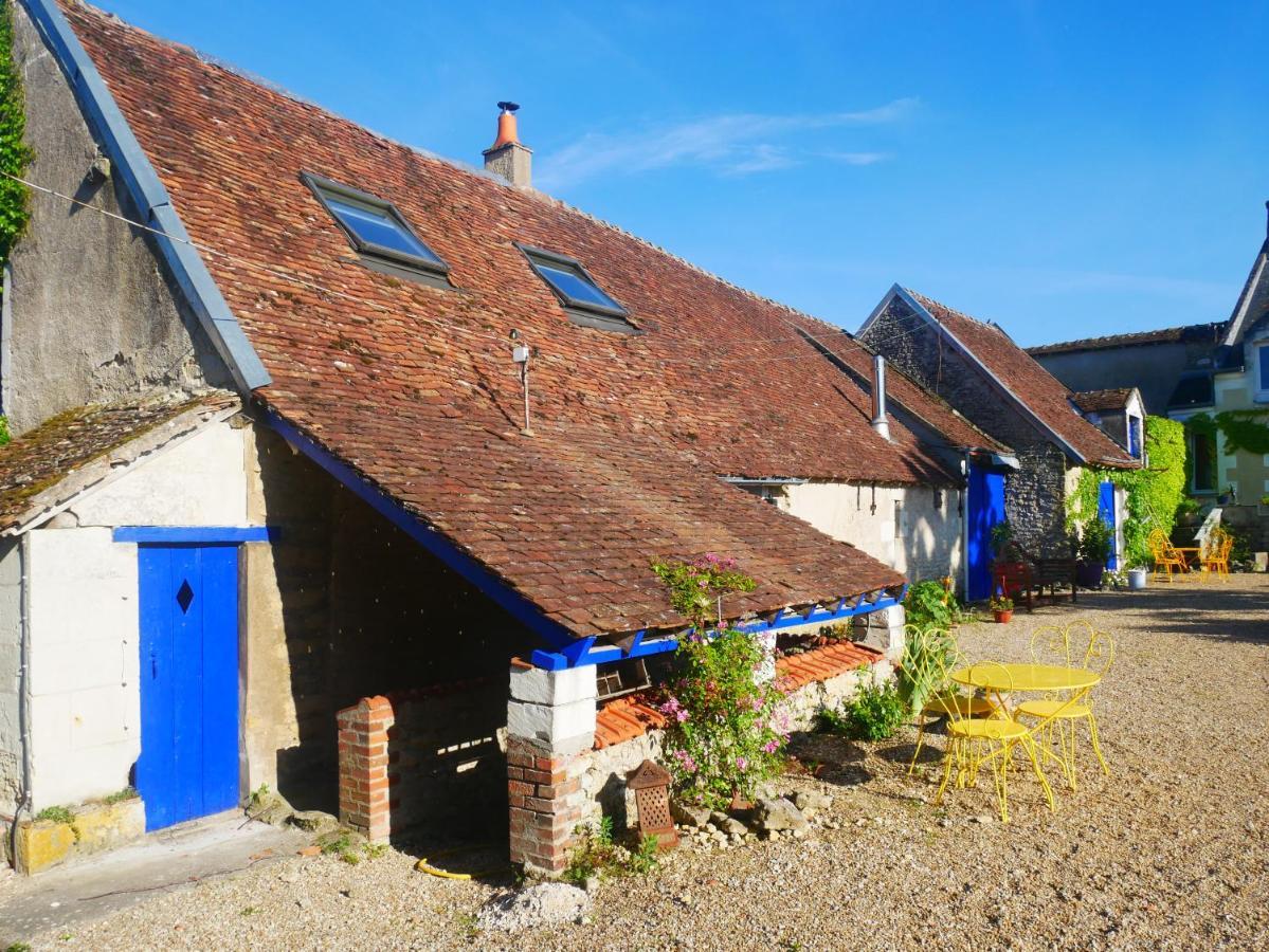 Au Coeur De La Cour Villa Saint-Georges-sur-Cher Luaran gambar